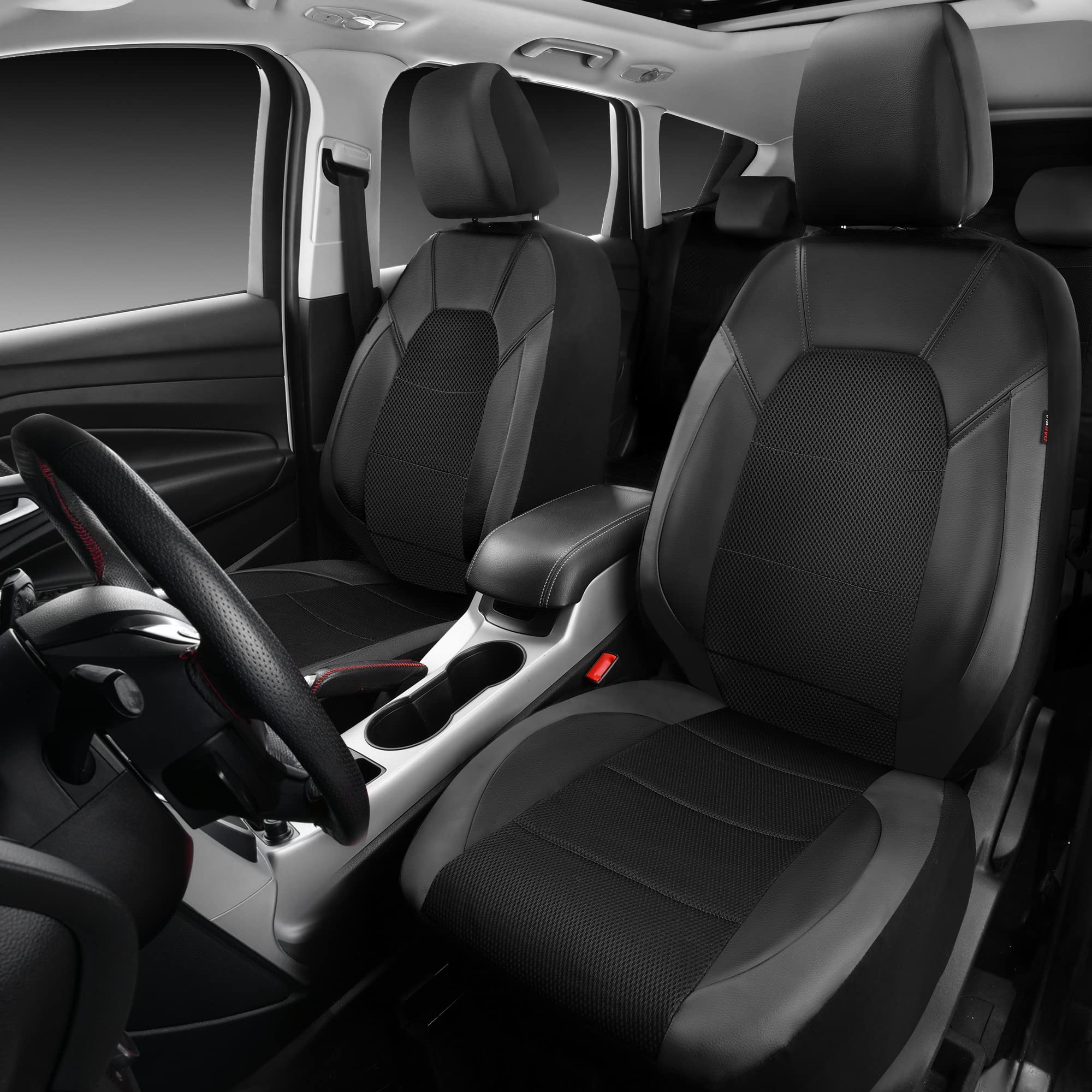CAR PASS headrest covers collection highlighting coordinated cabin styling