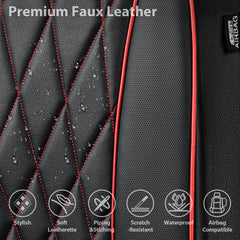 CAR PASS separate headrest cover allowing adjustment and safety