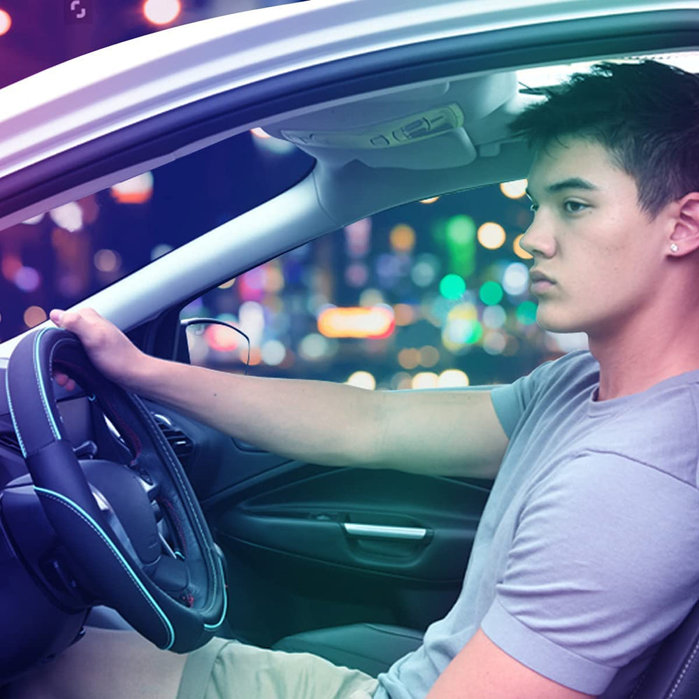 CAR PASS installed on steering wheel in car, improved driving comfort benefit