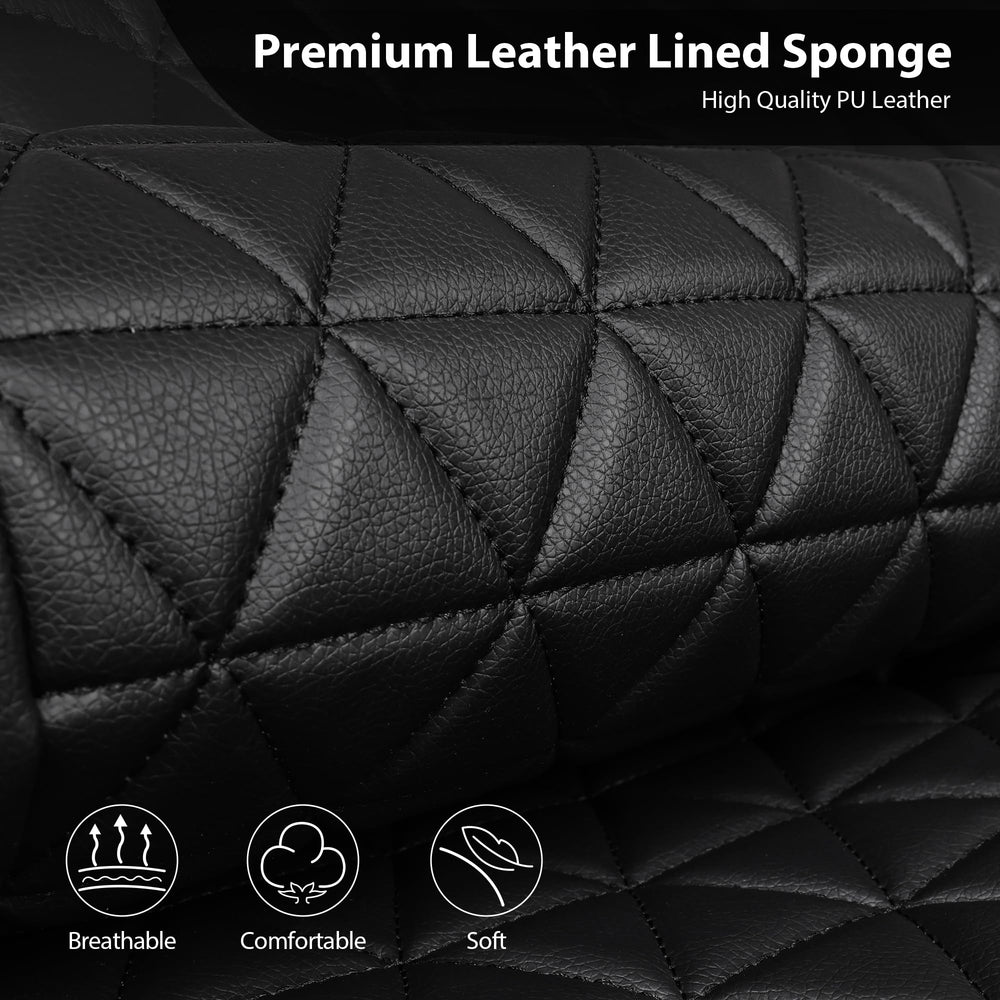 CAR PASS installed front seat demonstrates elegant look and seat protection