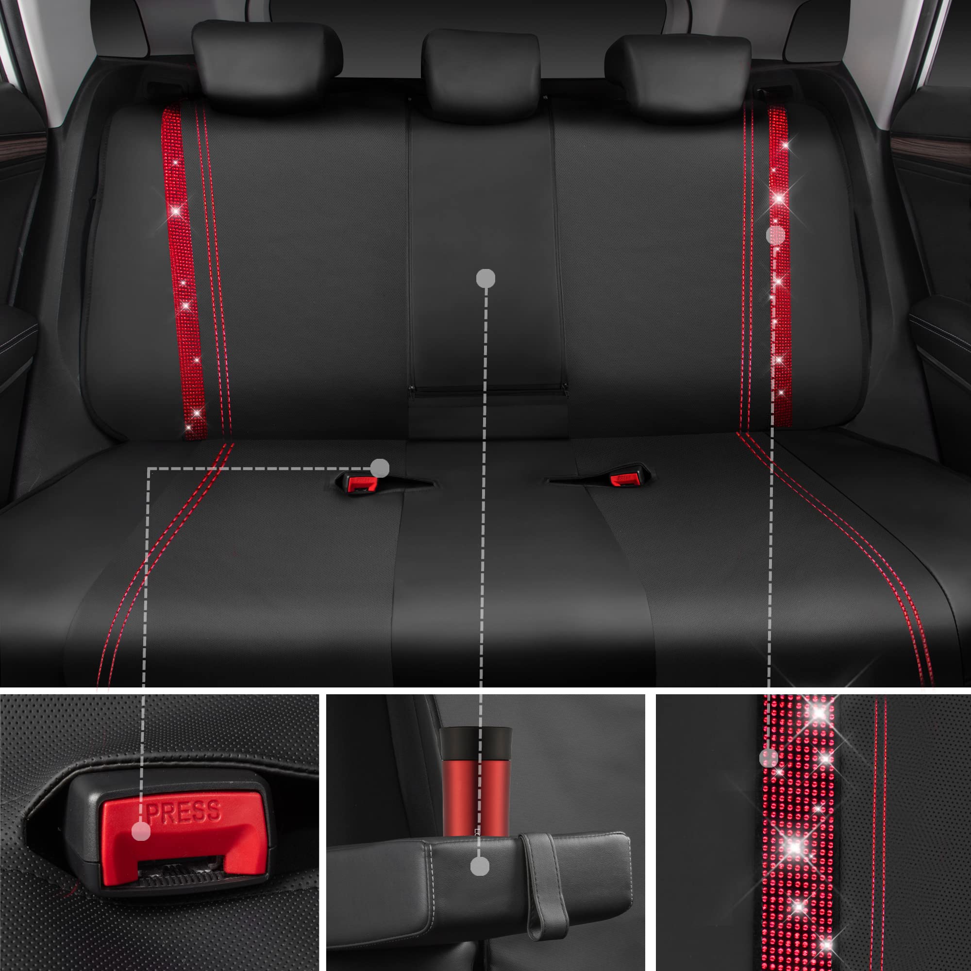 CAR PASS installed in compact sedan showing stylish interior upgrade