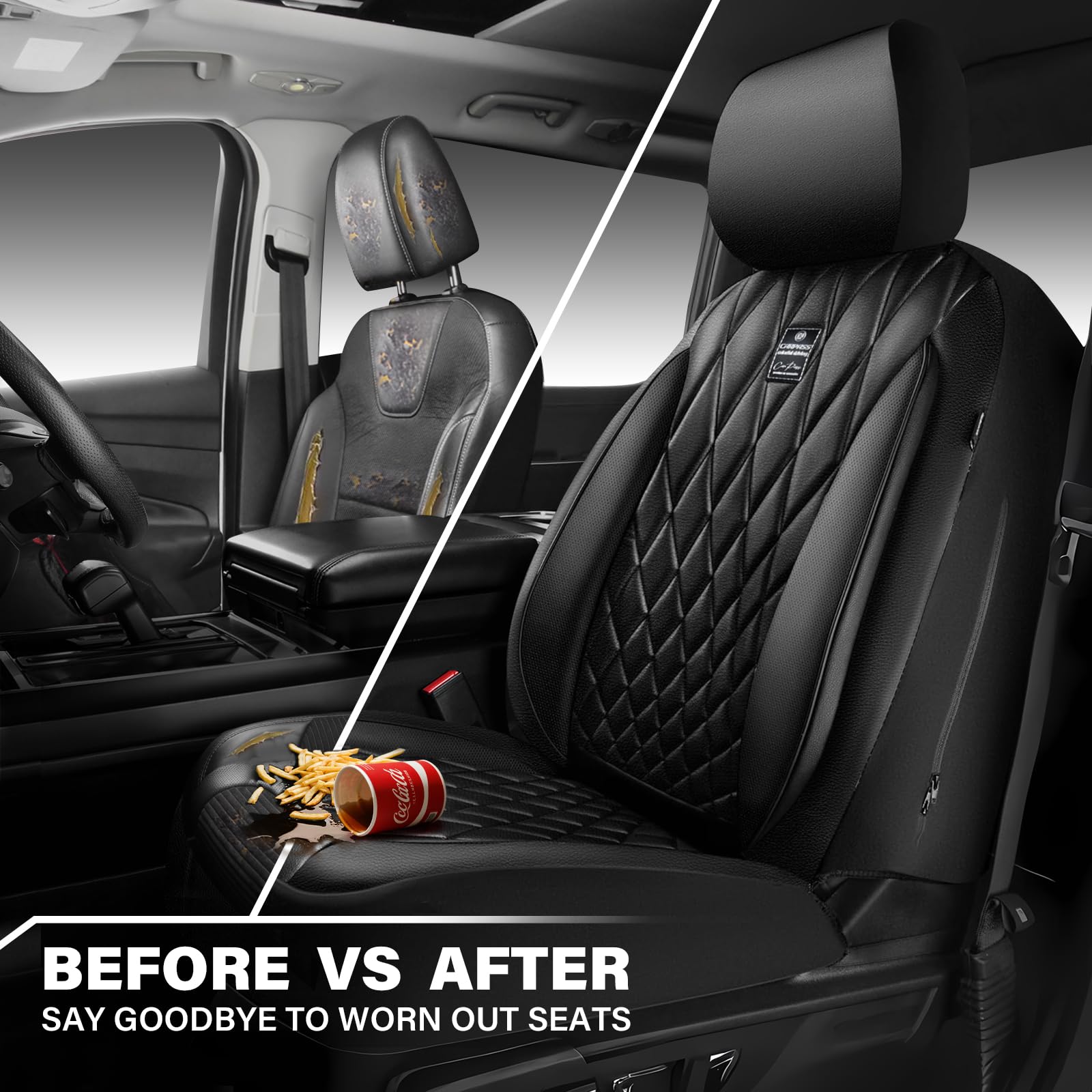 CAR PASS installed in SUV interior showing style and easy maintenance