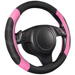 CAR PASS close-up of microfiber leather texture highlighting soft touch and easy grip benefit