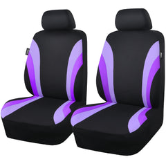 CAR PASS front view showing sporty black and purple design and visual appeal