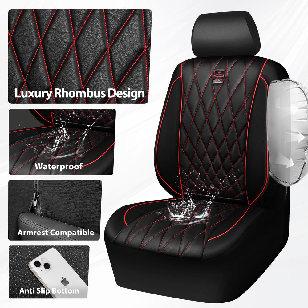 CAR PASS textured non-slip backing keeping covers securely in place