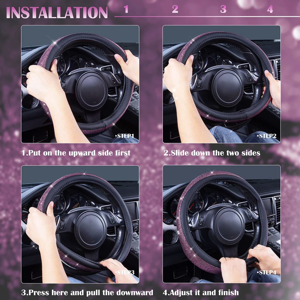 CAR PASS packaged cover with instructions for easy installation