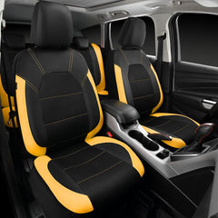 CAR PASS close-up quilted stitching highlighting fashionable durable finish