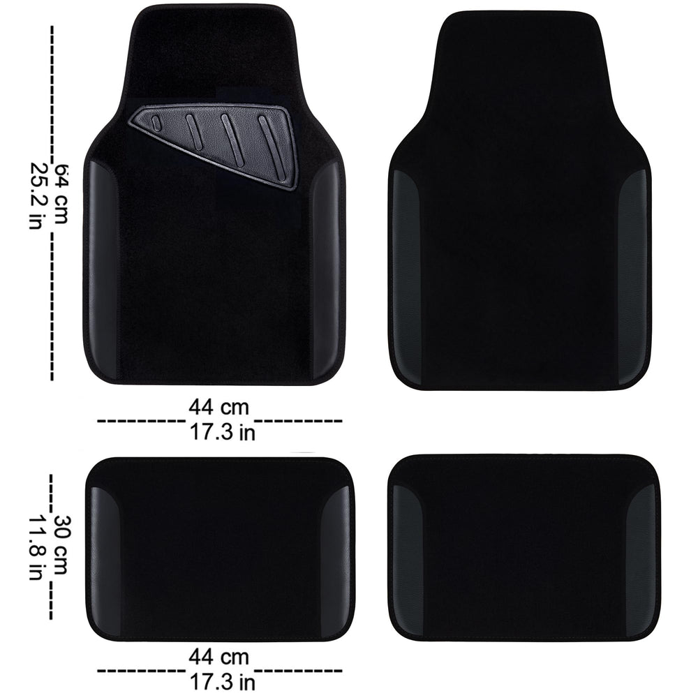 CAR PASS rear mat full view demonstrating universal fit and coverage