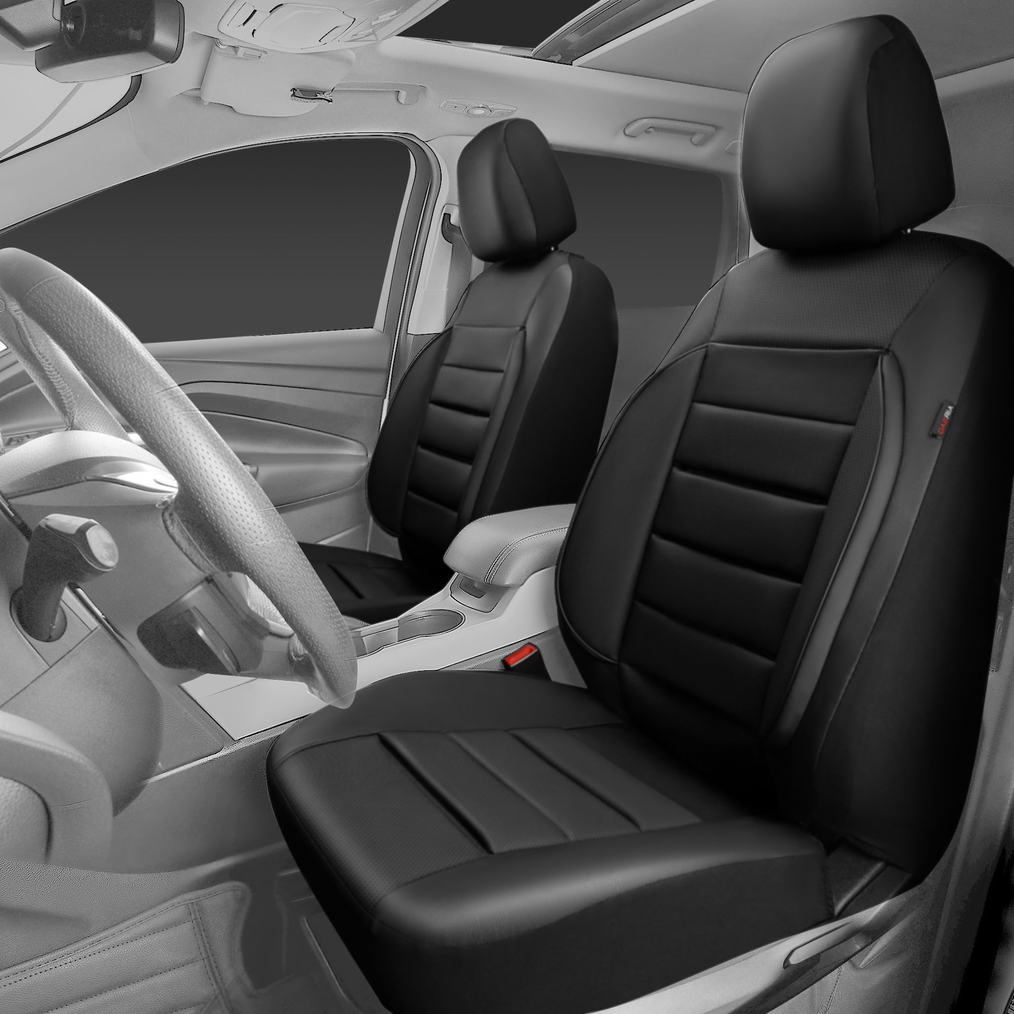 CAR PASS full back protection view preventing scuffs and child kick damage