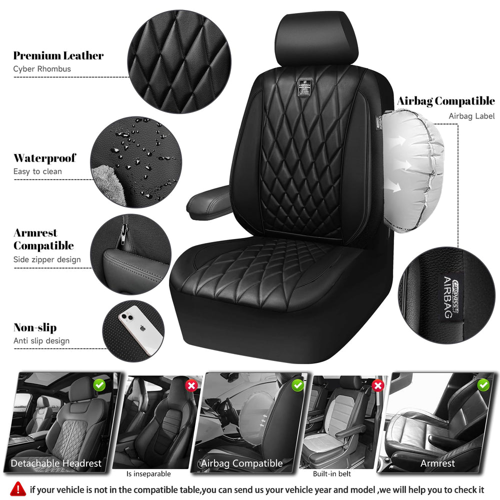 CAR PASS seat cover repelling liquid to show waterproof protection