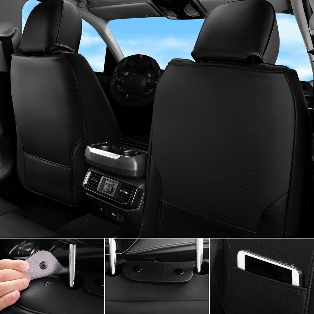 CAR PASS seat covers installed in car, stylish everyday protection