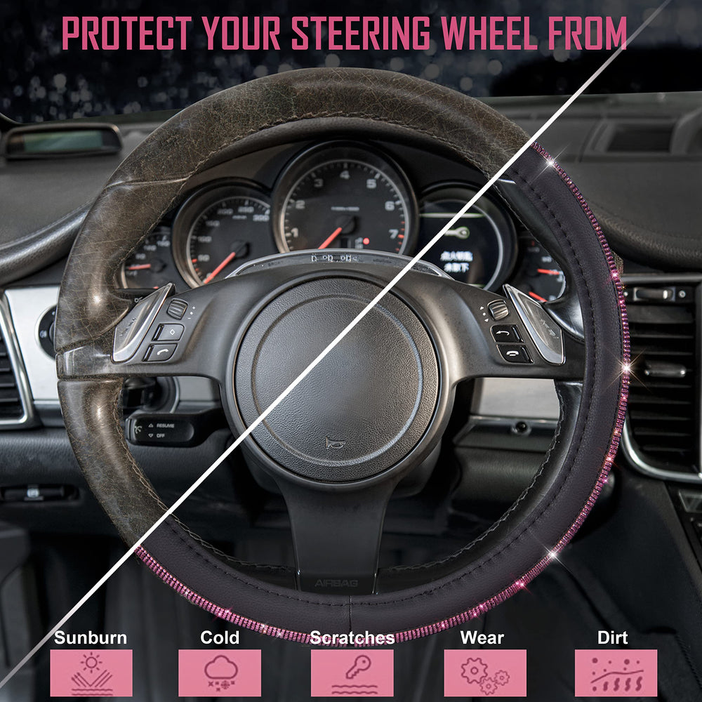 CAR PASS on standard wheel showing fit for 14½–15 inch sizes