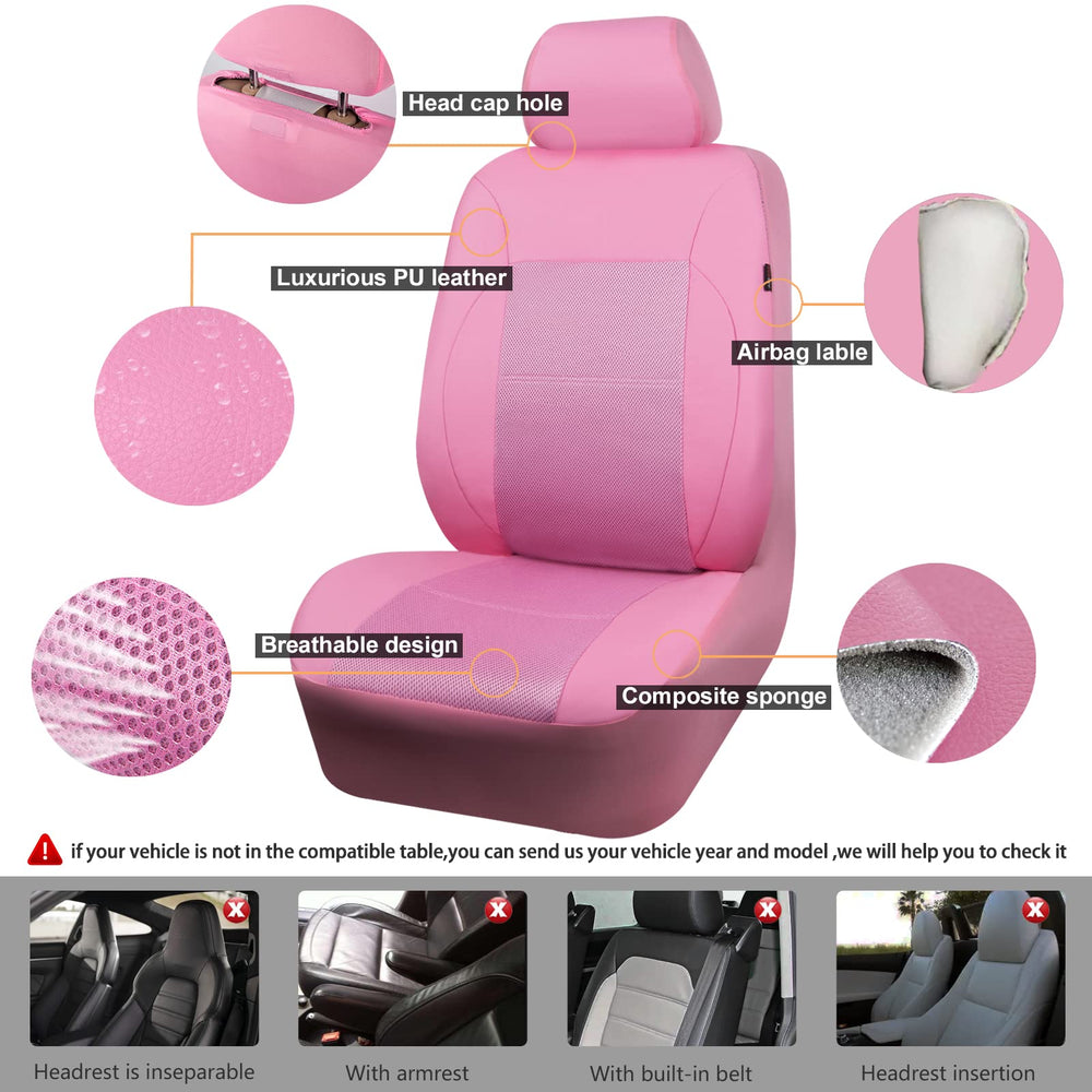 CAR PASS seat cover next to ruler showing universal fit and sizing clarity