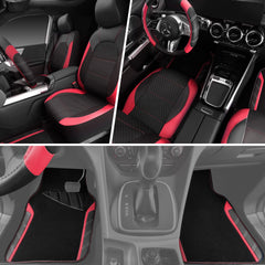 CAR PASS steering wheel cover fitted showing improved grip and padded comfort