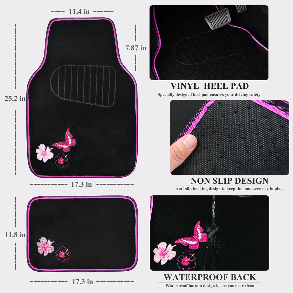 CAR PASS fabric texture and stitch detail showing durable material and neat seams