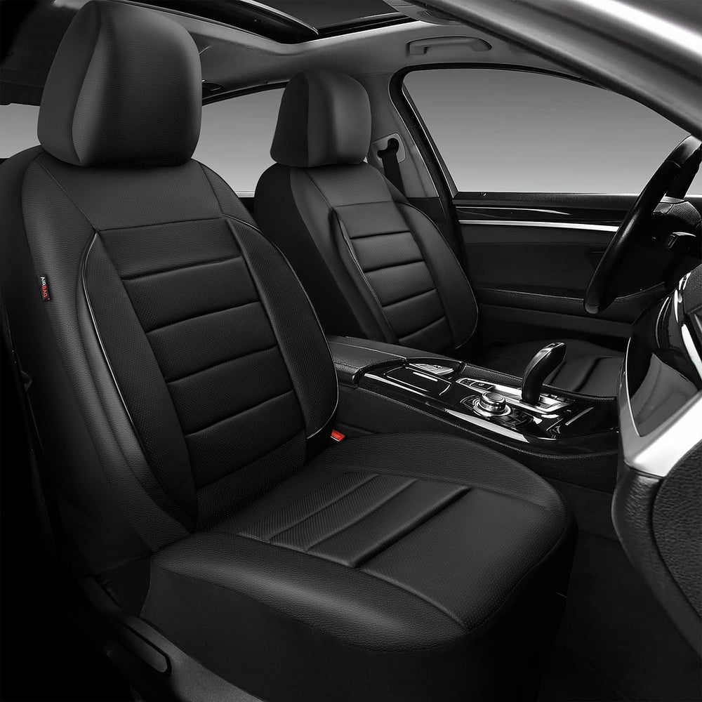 CAR PASS close-up texture shows faux leather, foam, and stitching comfort