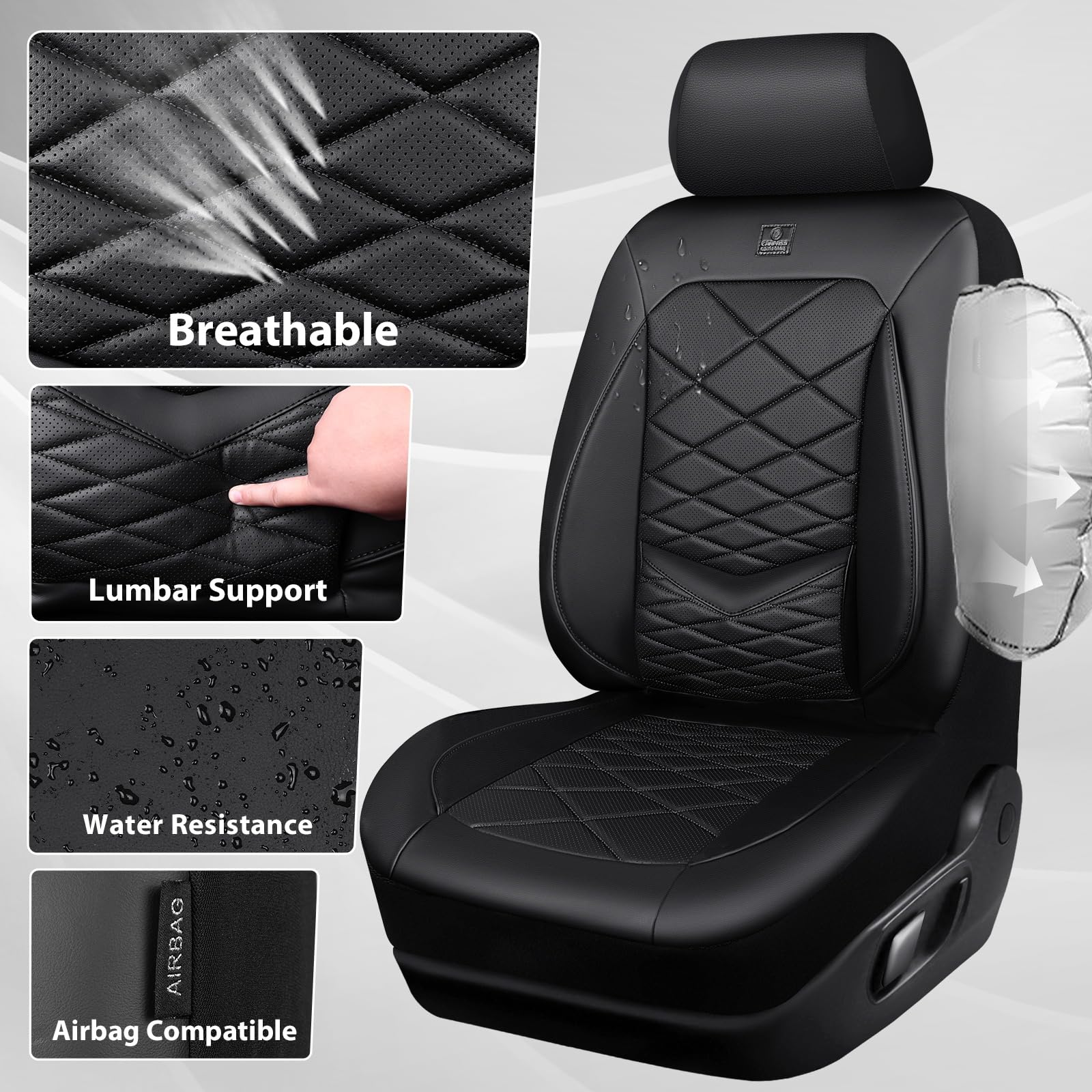 CAR PASS water resistance demo repelling spill to protect upholstery