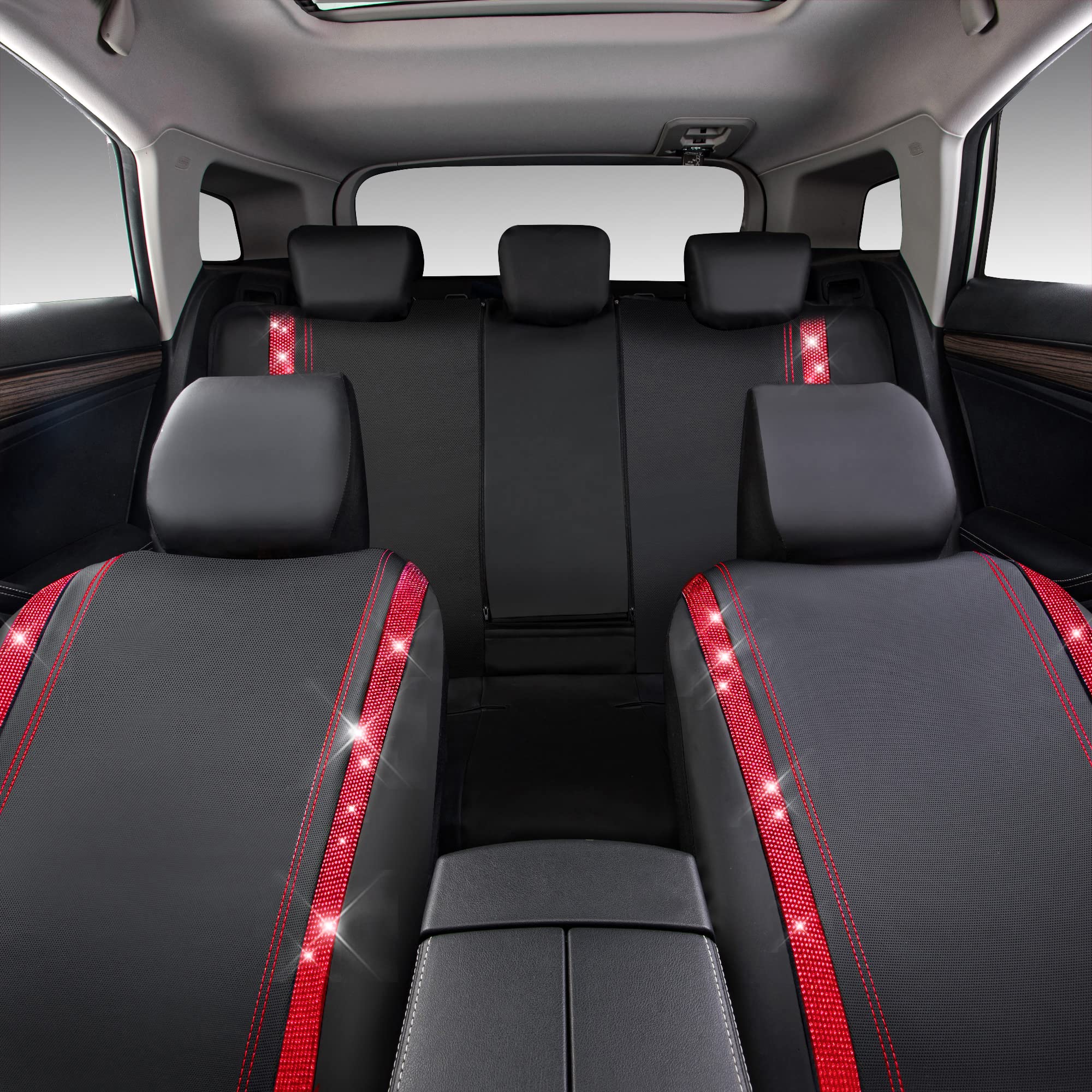CAR PASS zipper and seam detail showing airbag-compatible design