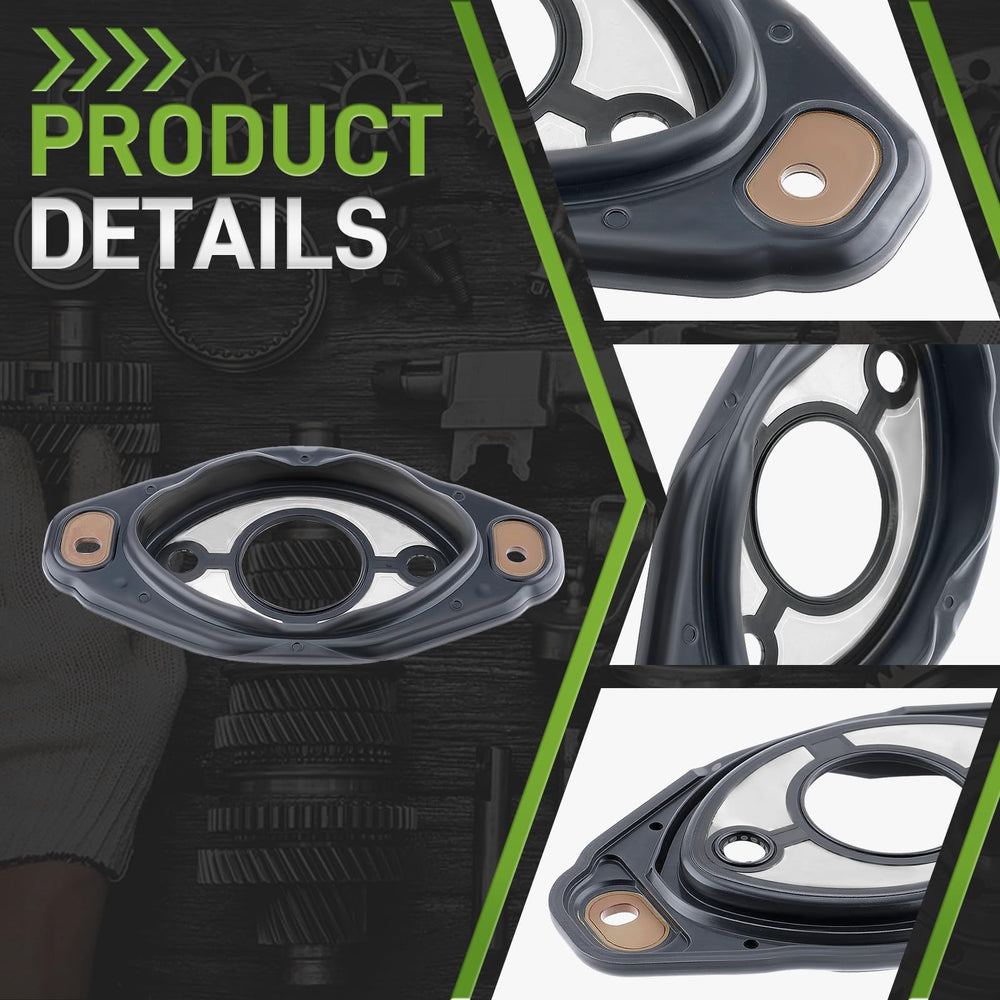 CARBBIA close-up of eccentric shaft gasket for precise sealing
