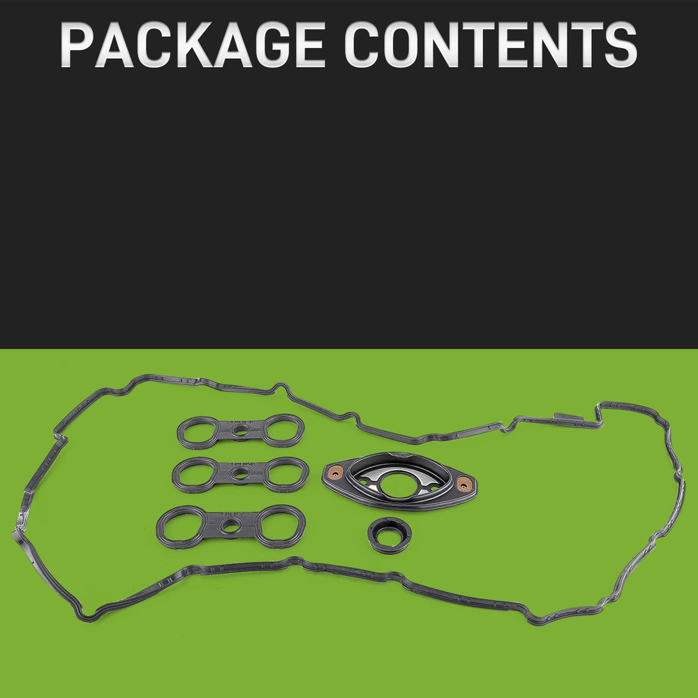 CARBBIA gasket seated on valve cover demonstrating proper fit
