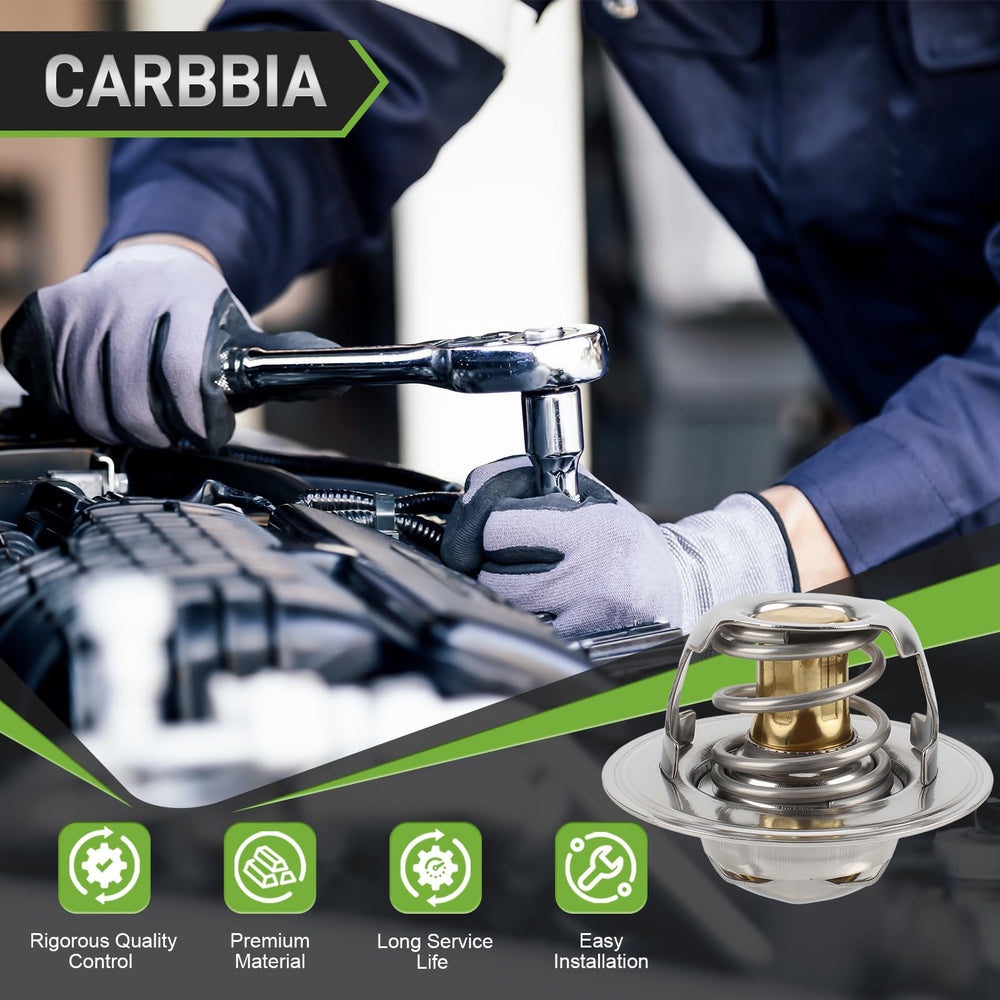 CARBBIA housing gasket flat lay showing shape for proper engine sealing