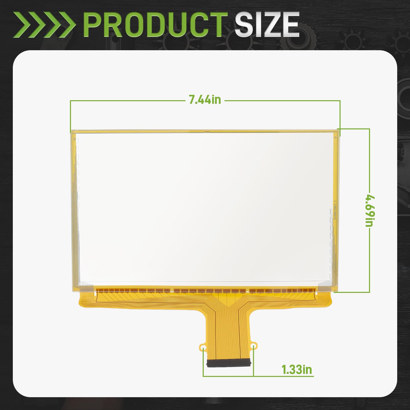 CARBBIA touch surface texture closeup highlighting responsive touch performance