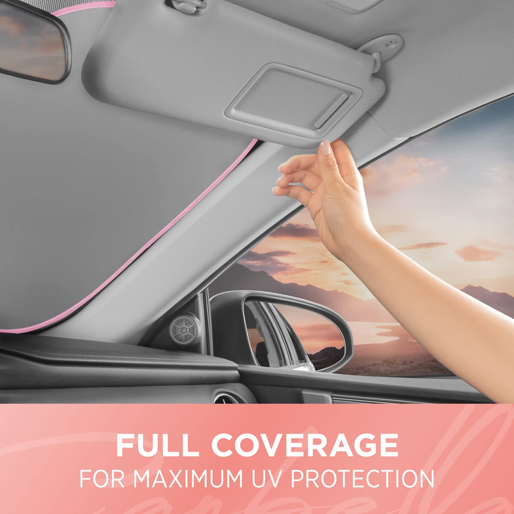 Carbella label and material specs emphasize UV-blocking, durable construction
