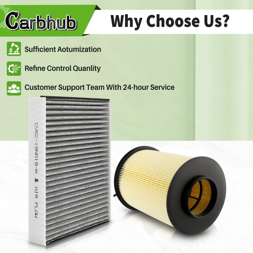 Carbhub filter next to ruler illustrating exact size for correct vehicle fit