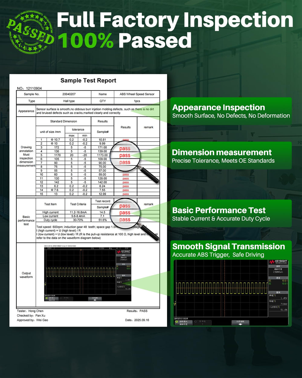 Carbhub label close-up with OE numbers aiding accurate part matching benefit