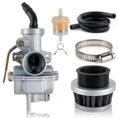 Carbhub PZ20 front view showing inlet and mounting flanges for clear fitment