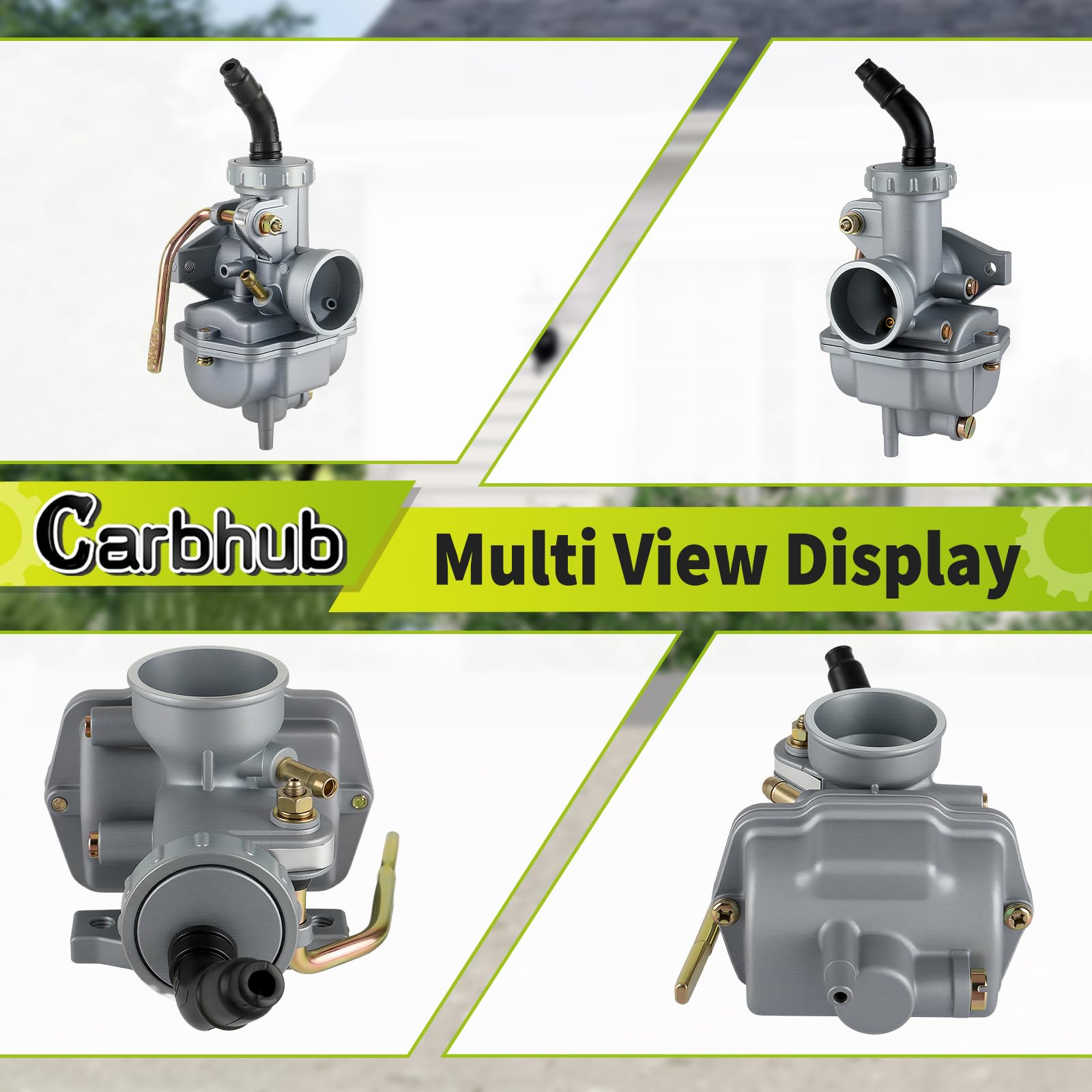 Carbhub PZ20 installed on ATV demonstrating improved throttle response in use