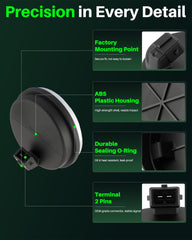 Carbhub rear ABS sensor mounting point detail for precise OEM alignment benefit