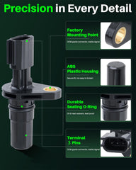 Carbhub sensor body texture detail highlighting durable construction benefit