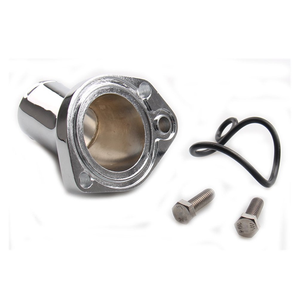 CarBole 45° outlet profile illustrating improved hose alignment and fit