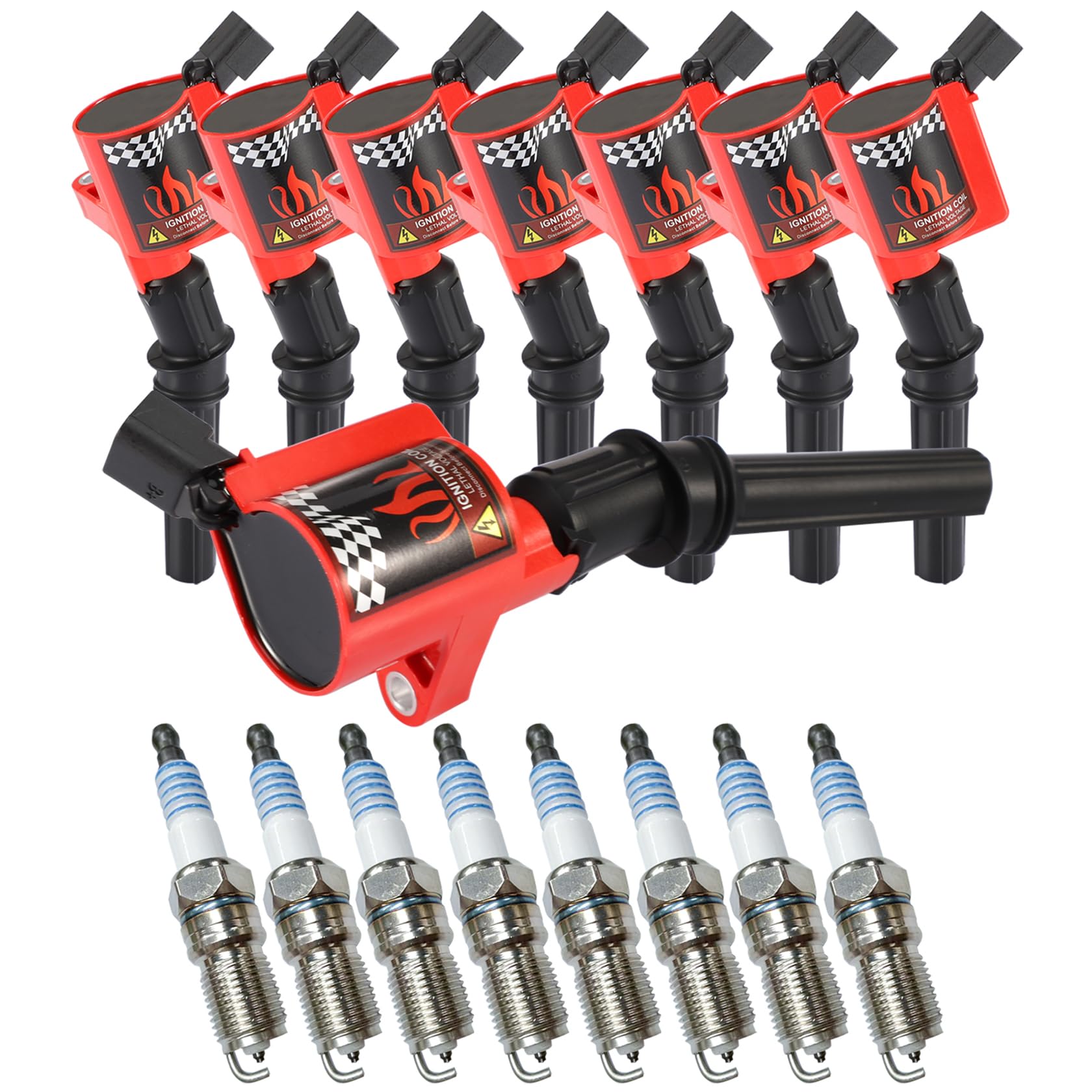 CarBole front packaging showing full coil and plug kit benefit reliability