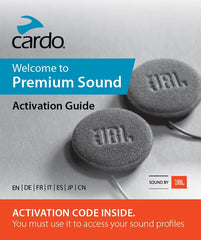 Cardo microphones and mounts close-up demonstrating flexible installation and clear audio