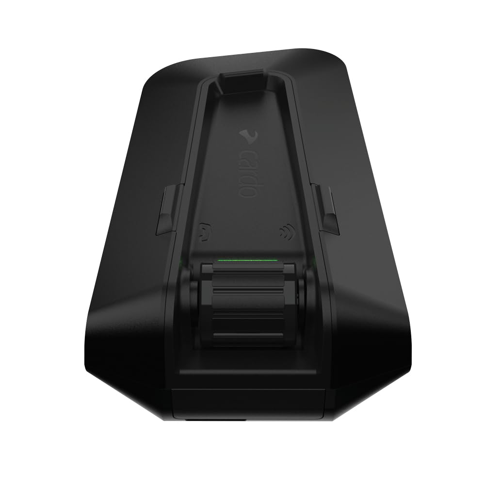 Cardo PACKTALK PRO matte finish texture emphasizing durable surface and reduced exterior glare