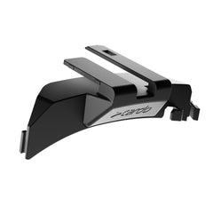 Cardo adaptor installed on SHOEI Neotec 2 demonstrating stable attachment benefit