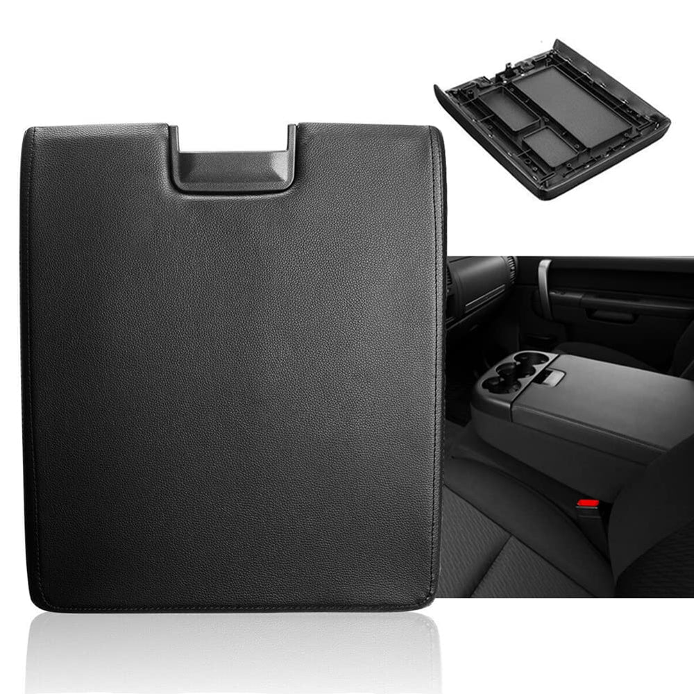 Carforu front view console lid showing sleek black finish and improved cabin look
