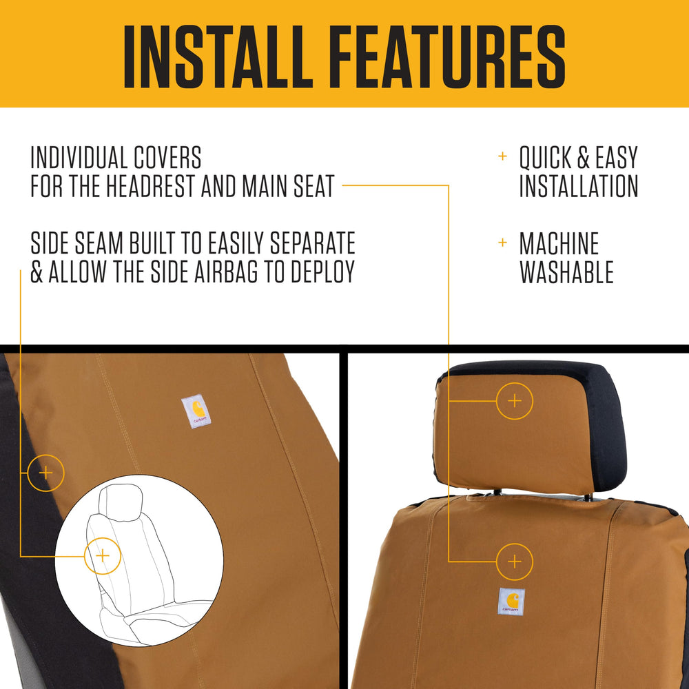 Carhartt 700D nylon texture detail displaying durable workwear fabric