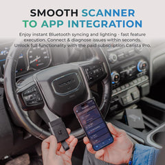 Carista EVO live data screen on phone showing real-time sensor readings for better troubleshooting