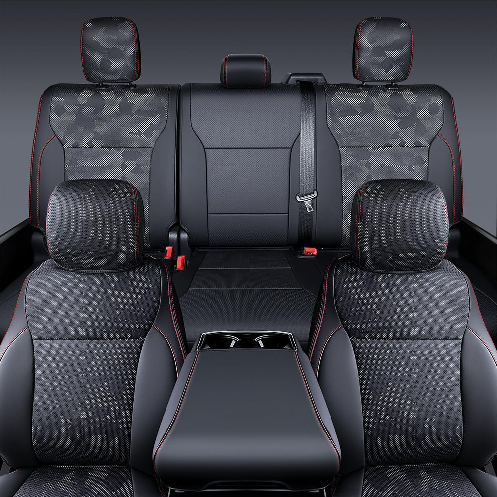 Carlimeki shot of side airbag area and seatbelt access ensuring safety compatibility