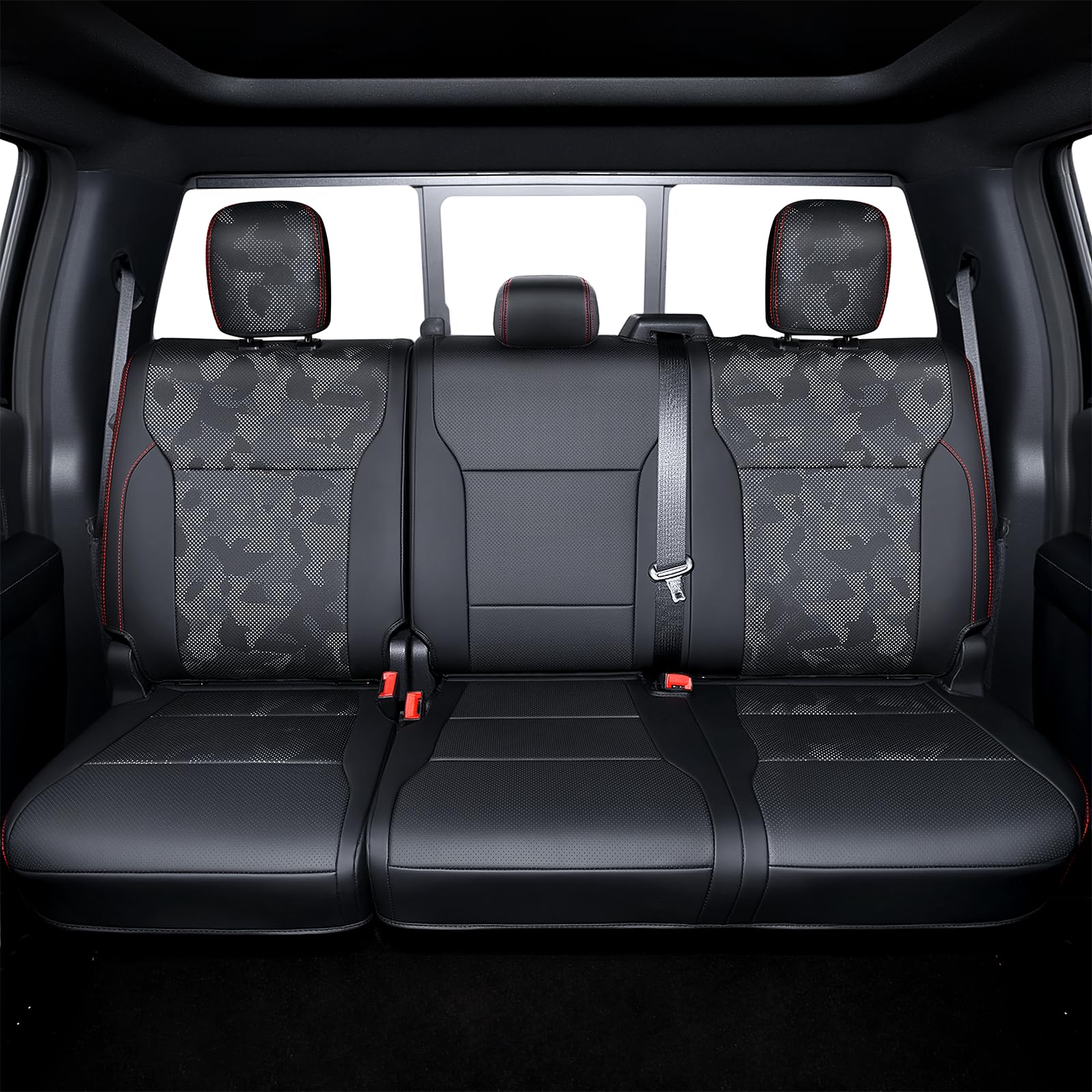 Carlimeki close-up of carbon-fiber style texture highlighting durable faux leather