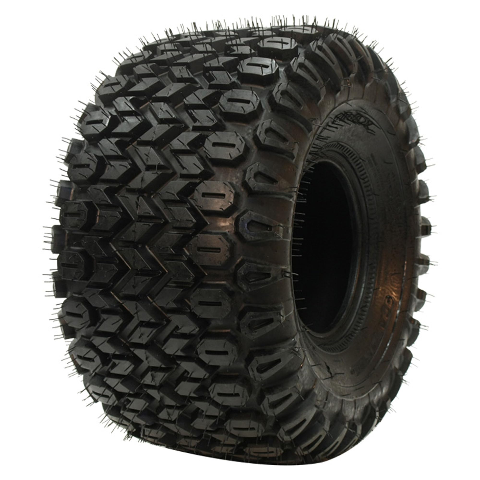 Carlisle HD Field Trax front view showing wide footprint and stable stance for better control
