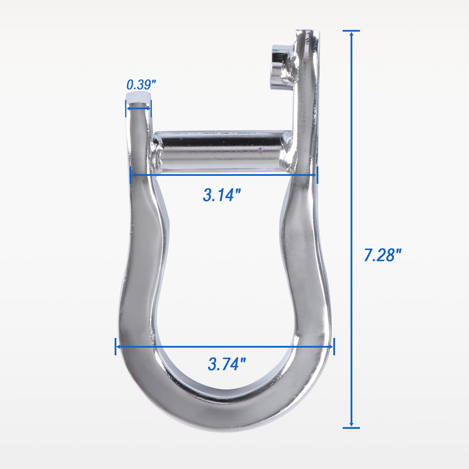 CARMOCAR chrome finish close-up highlighting corrosion resistance benefit