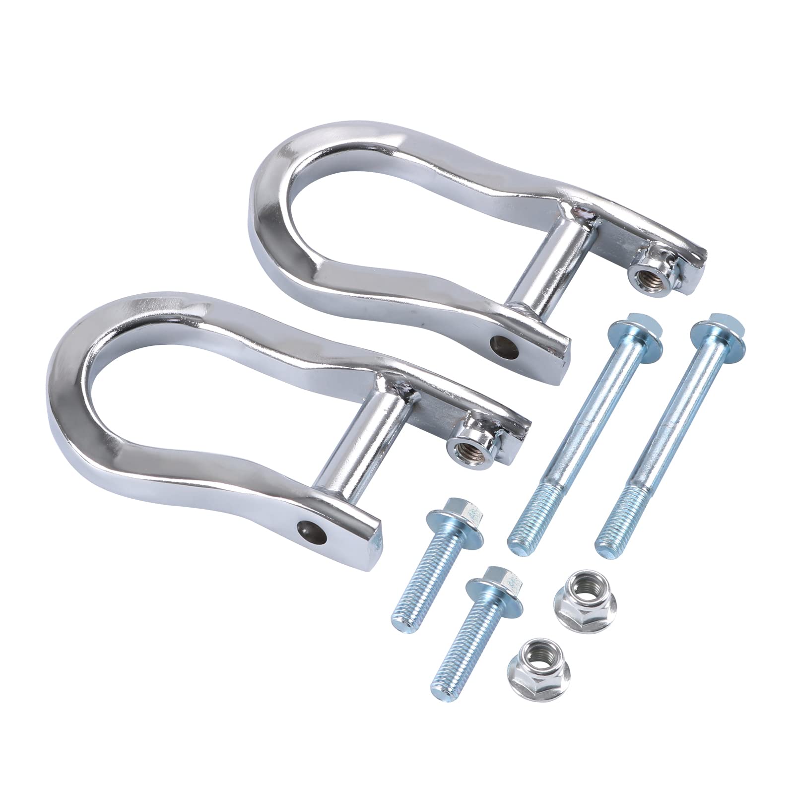CARMOCAR front tow hook front view showing fit and OEM look benefits