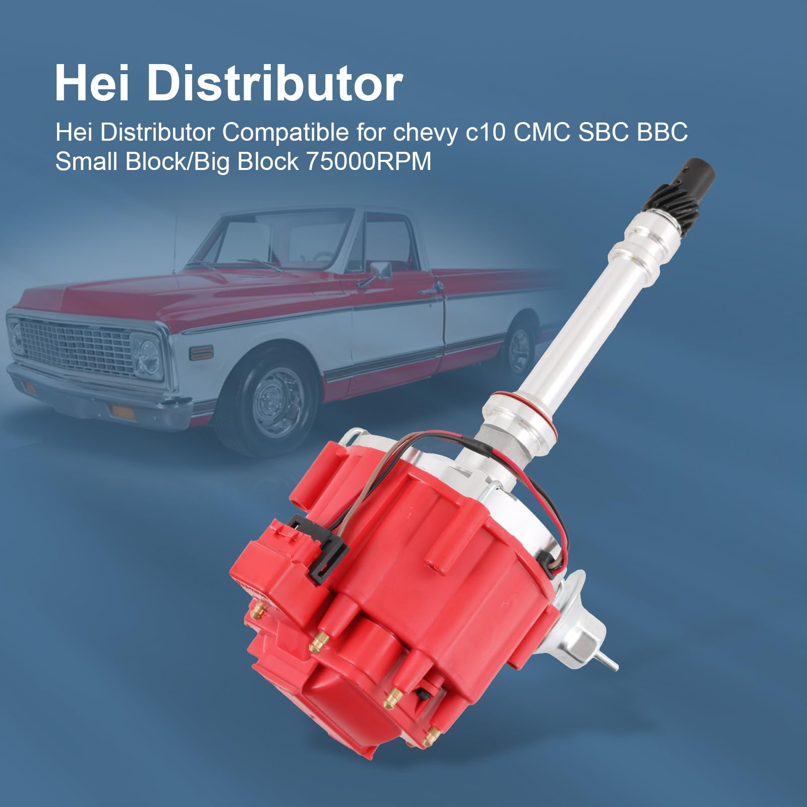 CARMOCAR hardened steel gears detail emphasizing durability and reduced wear