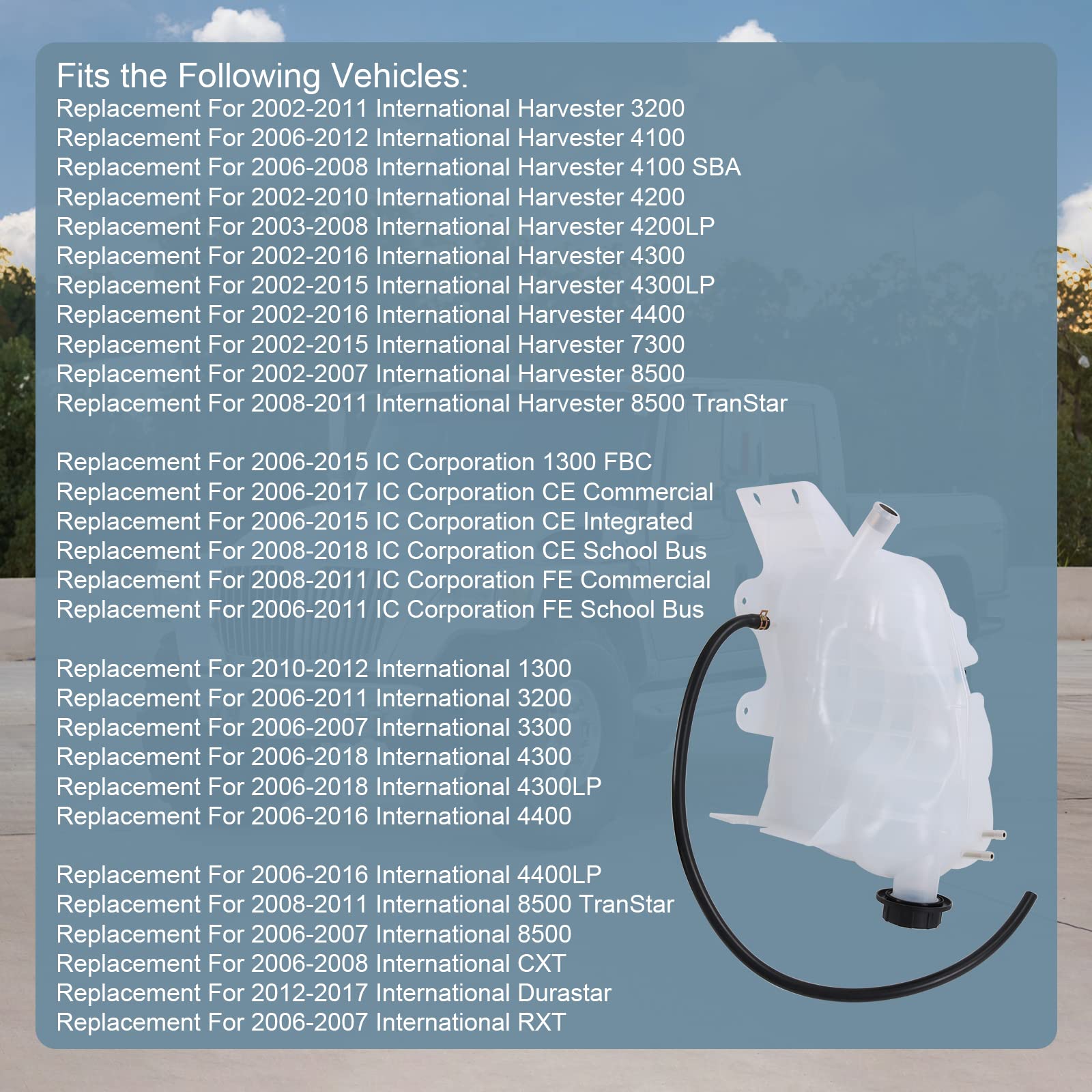 CARMOCAR hose connection detail showing correct port size for reliable flow