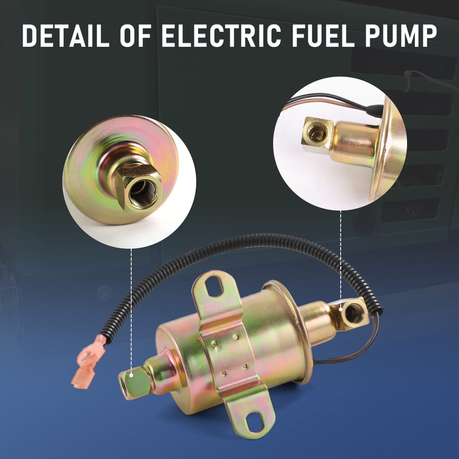 CARMOCAR installed on an Onan generator for restored steady fuel delivery
