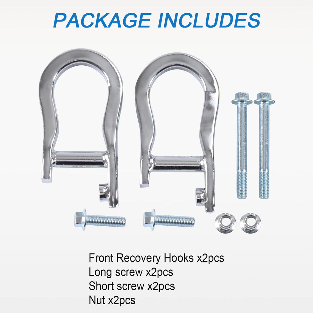 CARMOCAR tow hook in a truck recovery scene showing reliable recovery readiness benefit
